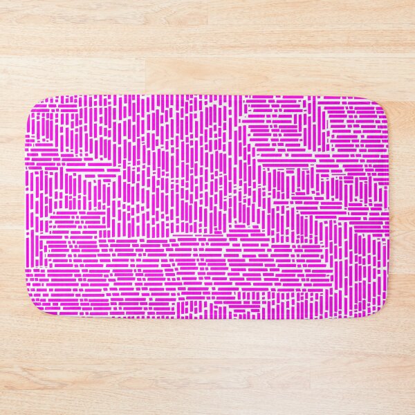 Item preview, Abstract Brick Wall Pattern (Fuchsia) designed and sold by ObsidianDaz.