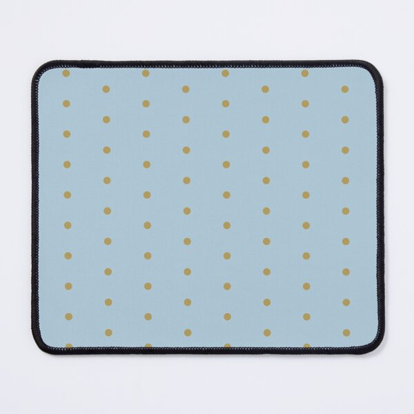 Item preview, Classic Polka Dot_ Golden Light Blue Pastel Grey Blue designed and sold by mimihuang creations.