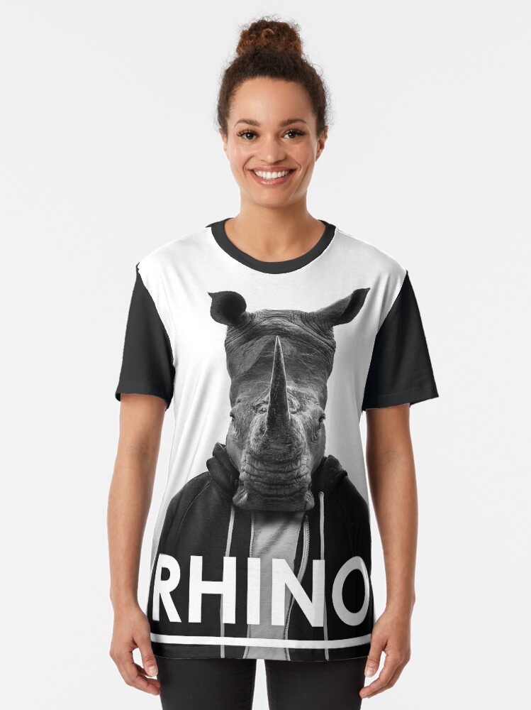 Alternate view of Rhino - Jack Buck Graphic T-Shirt