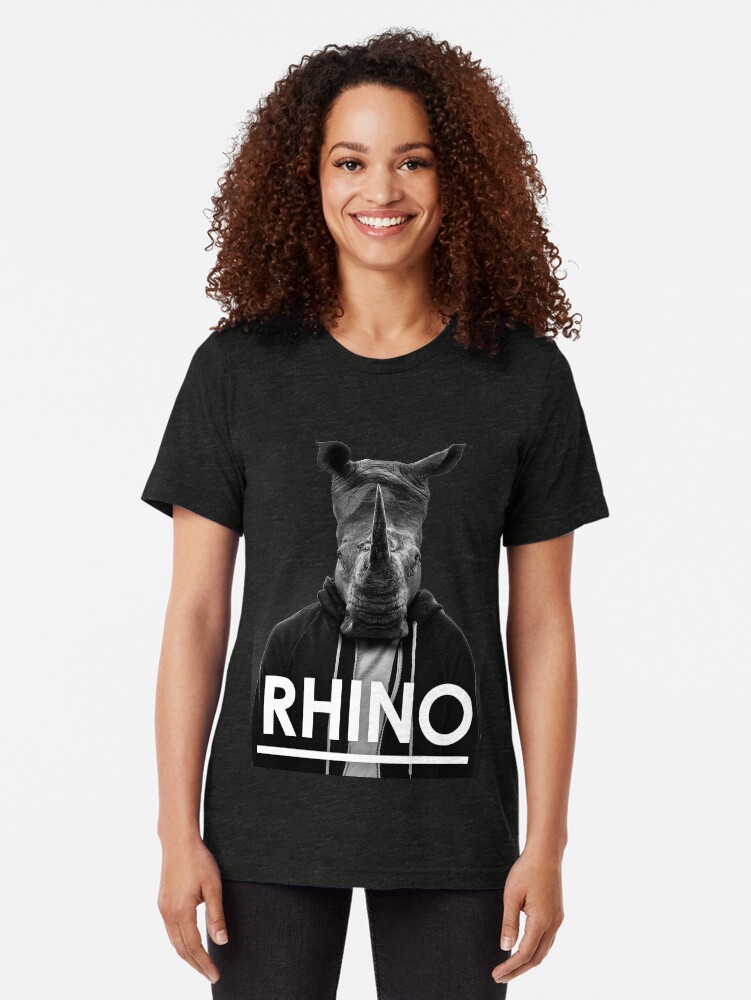 Alternate view of Rhino - Jack Buck Tri-blend T-Shirt
