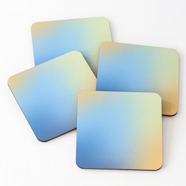 Item preview, Modern and stylish bright and pastel colors gradient from orange to light blue. designed and sold by helga-wigandt.