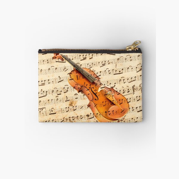 Item preview, Violin on musical note background effect designed and sold by Grégory DUBUS.