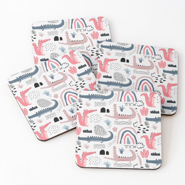 Item preview, Crocodile Seamless Pattern for Kids designed and sold by lordyswiss.