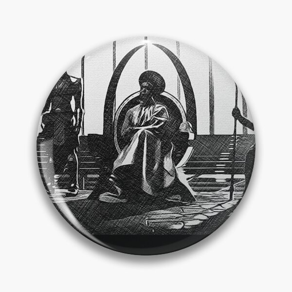 Item preview, Ramonda Queen Black and White Art designed and sold by JohnSit.