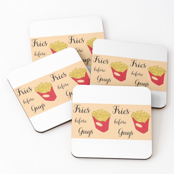 Item preview, Fries before Guys designed and sold by Inspirational Coffee Cups.