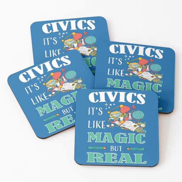Item preview, CIVICS IT'S LIKE MAGIC BUT REAL  designed and sold by LOGPRO.