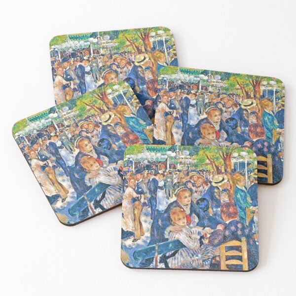Item preview,  Pierre August Renoir, Dance at Le moulin de la Galette, Le Moulin de la Galette [Digitally enhanced by WatermarkNZ Press designed and sold by CristalleLisa.