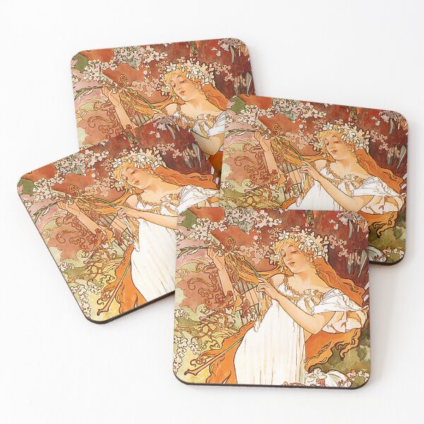 Item preview, Alfons Mucha Spring designed and sold by OldTimeArt.