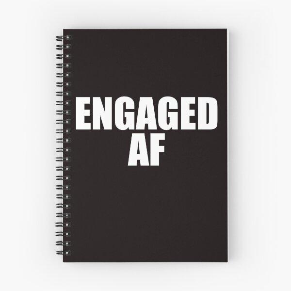 Item preview, Engaged AF designed and sold by Superhero Gear.