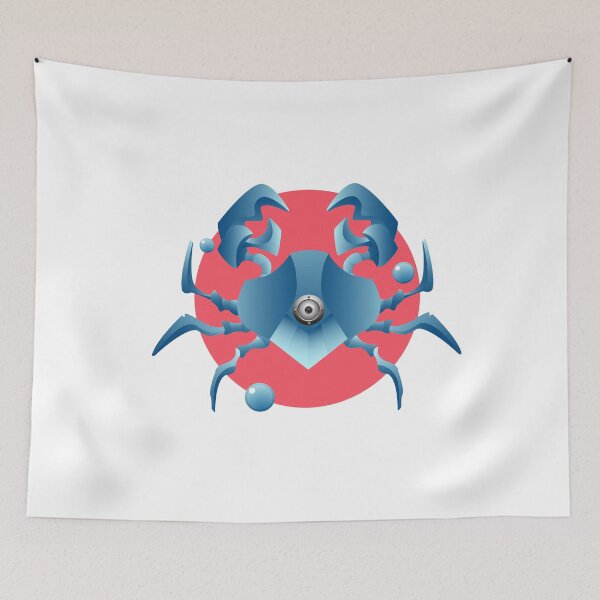Item preview, Evil Mech Crab en Red Bubble designed and sold by josefomalatrova.