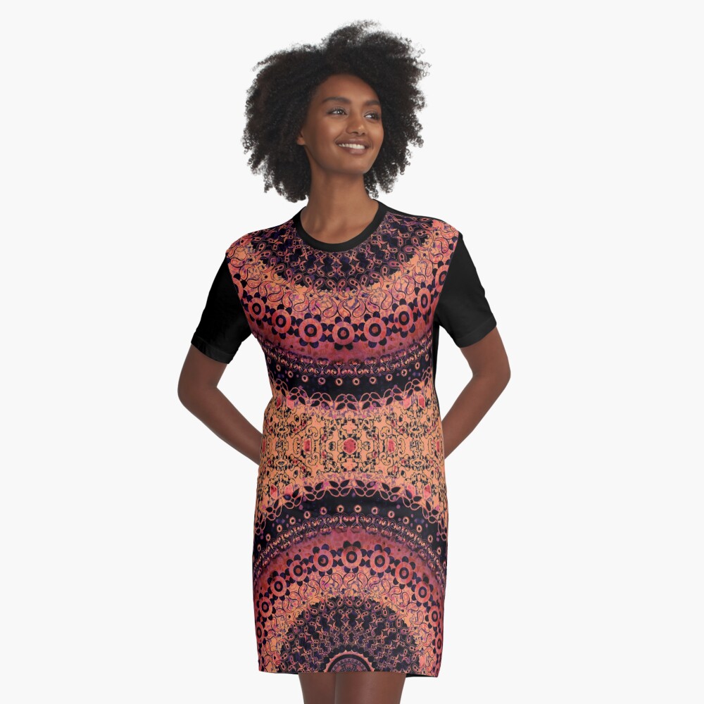 Item preview, Graphic T-Shirt Dress designed and sold by ninabmay.