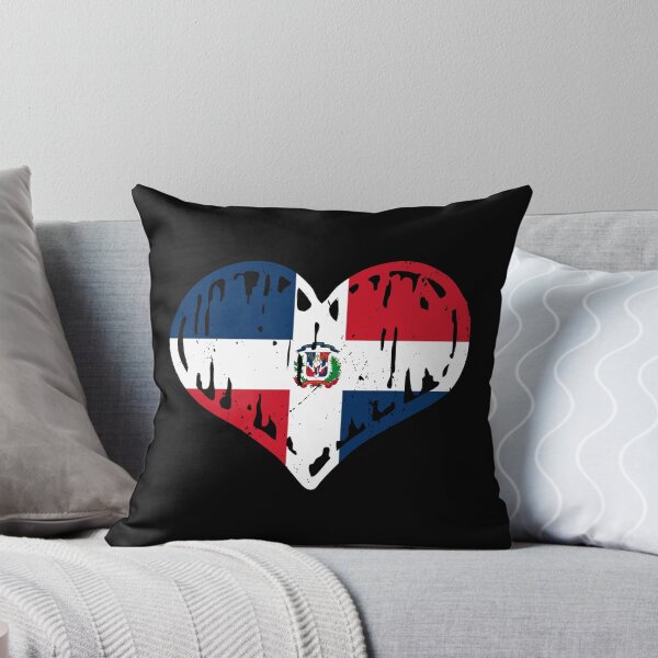 Item preview, Dominican Republic Flag Heart Love designed and sold by rafaeltto.