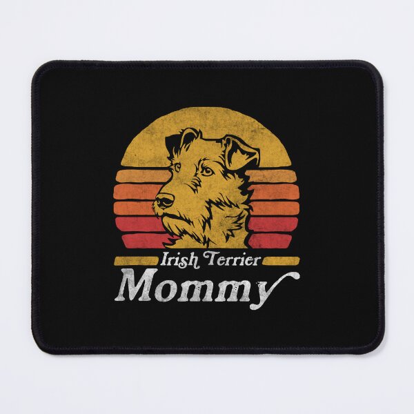 Item preview, Retro Vintage Irish Terrier Mommy designed and sold by More Cute Dogs.