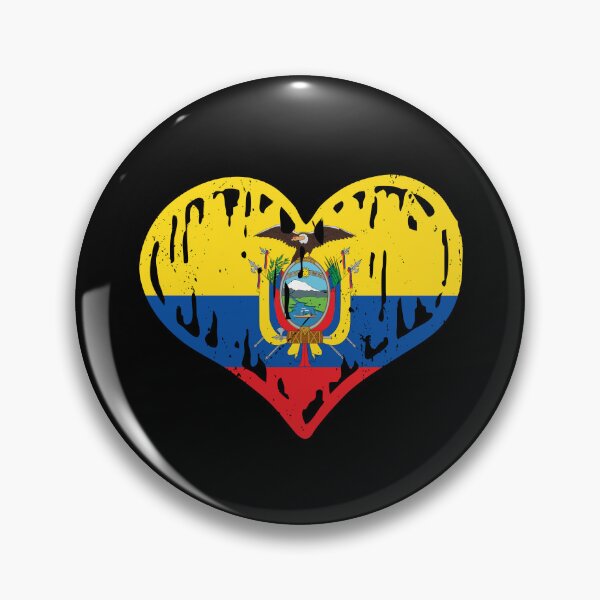 Item preview, Ecuador Flag Heart Love designed and sold by rafaeltto.