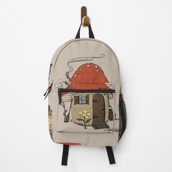 Item preview, Red Mushroom House in Cottagecore Aesthetic: Vintage Grunge Fairycore Mycology, Magic Psychedelic Witchcraft Home in the Woods, Forest Themed Goblincore Hippie  designed and sold by MinistryOfFrogs.