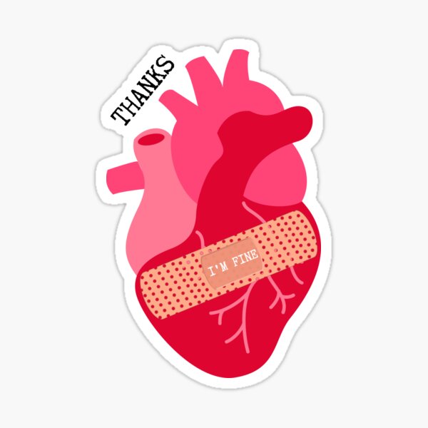 I`m fine thanks for not asking and fine thank you Sticker by Stickers  Designer