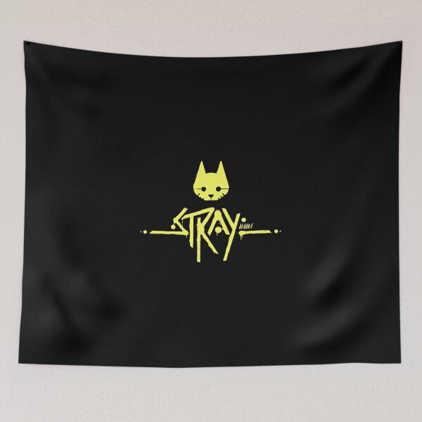 Item preview, stray game cat yellow designed and sold by Garnettee.