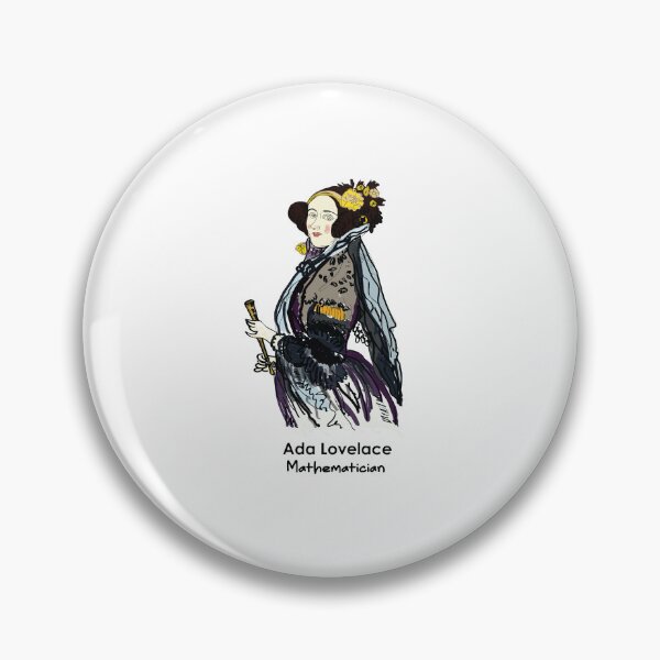 Item preview, Ada Lovelace Mathematician portrait artwork designed and sold by KARTICK DUTTA.