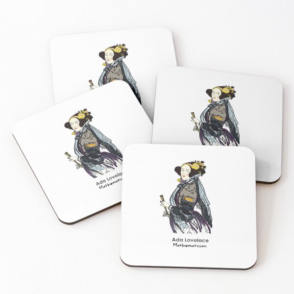 Item preview, Ada Lovelace Mathematician portrait artwork designed and sold by KARTICK DUTTA.