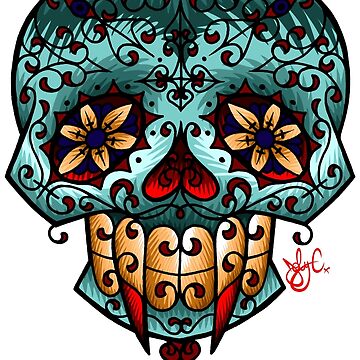 Artwork thumbnail, Vampire Sugar Skull by Joby Cummings
