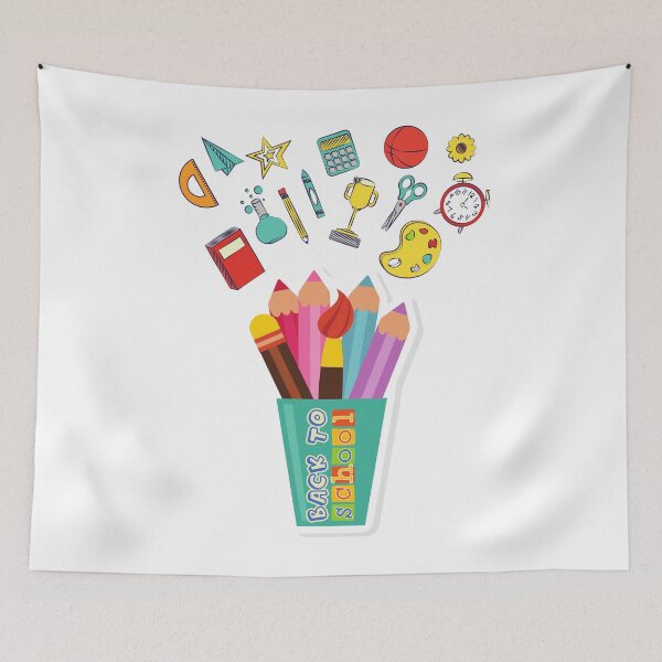 Item preview, Preppy School Supplies designed and sold by Ala Muk.