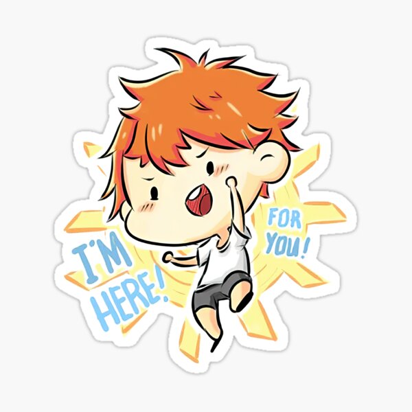 Funny Haikyuu Hinata Sticker For Sale By Dien635 Redbubble 0713