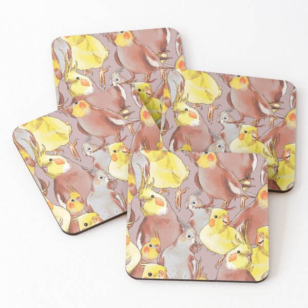Item preview, Cockatiels designed and sold by Sanna Kuusimurto.