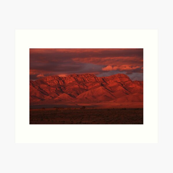 Item preview, Sunset, Flinders Ranges, South Australia designed and sold by FranWest.