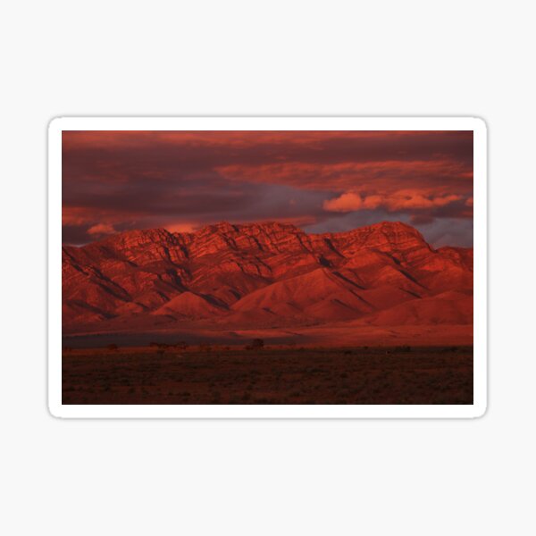 Item preview, Sunset, Flinders Ranges, South Australia designed and sold by FranWest.