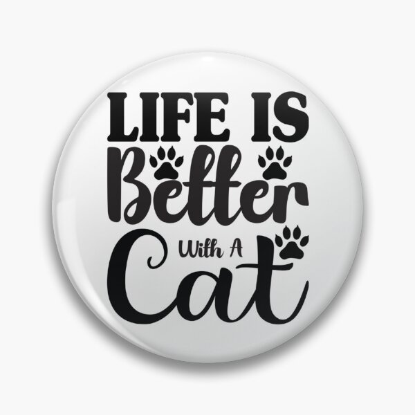 Item preview, Life Is Better With A Cat, Cat Life Is Perfect, Grumpy Old Man -  Funny    designed and sold by MICKEYdesignss.