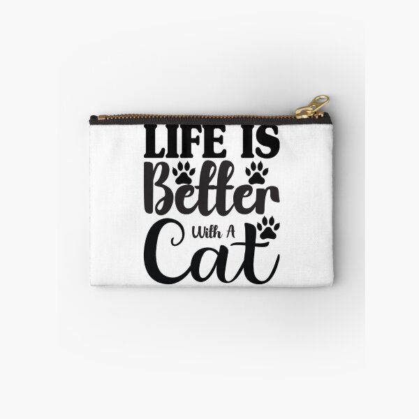 Item preview, Life Is Better With A Cat, Cat Life Is Perfect, Grumpy Old Man -  Funny    designed and sold by MICKEYdesignss.