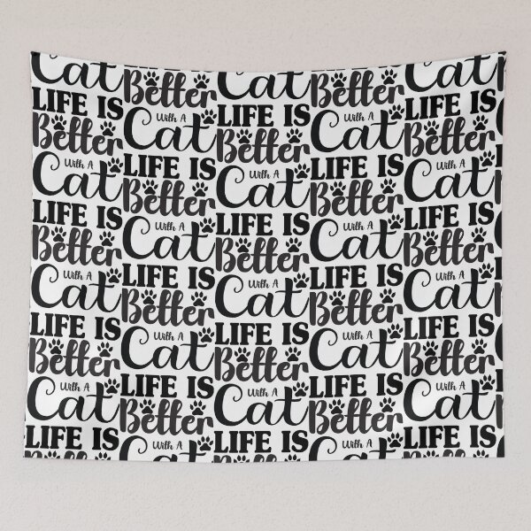 Item preview, Life Is Better With A Cat, Cat Life Is Perfect, Grumpy Old Man -  Funny    designed and sold by MICKEYdesignss.