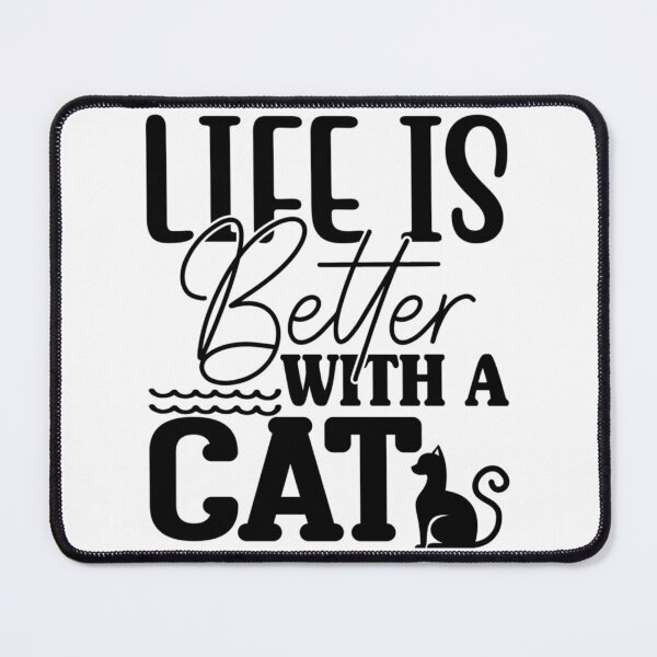 Item preview, Life Is Better With A Cat, Cat Life Is Perfect, Grumpy Old Man - Funny designed and sold by MICKEYdesignss.