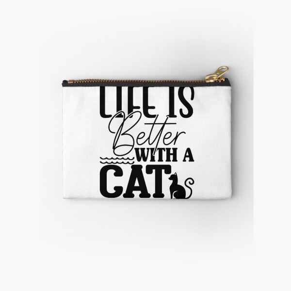 Item preview, Life Is Better With A Cat, Cat Life Is Perfect, Grumpy Old Man -  Funny    designed and sold by MICKEYdesignss.
