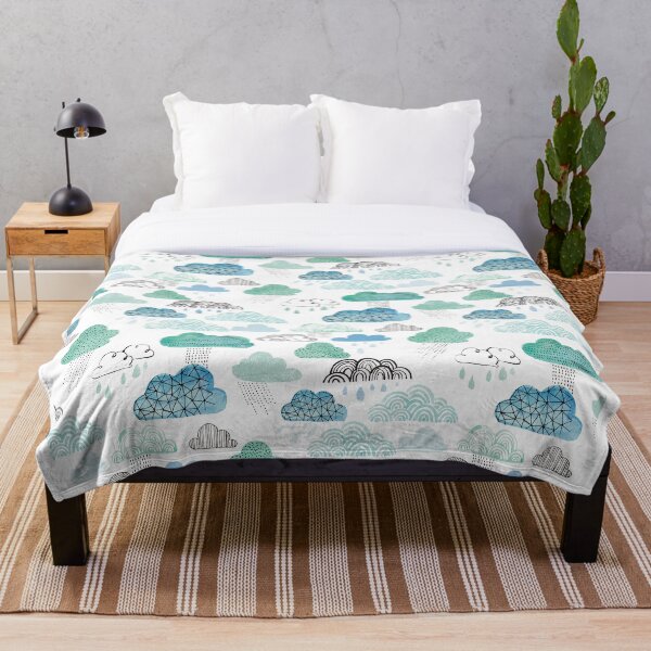 Item preview, Selection of decorative watercolour clouds  designed and sold by Ohn Mar Win.