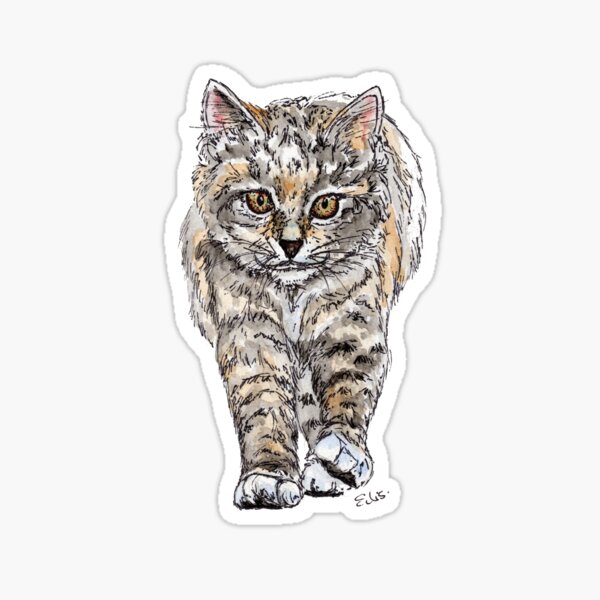 Catitude Sticker