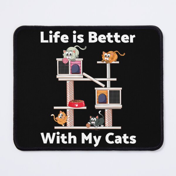 Item preview, Life is better with cat designed and sold by MICKEYdesignss.