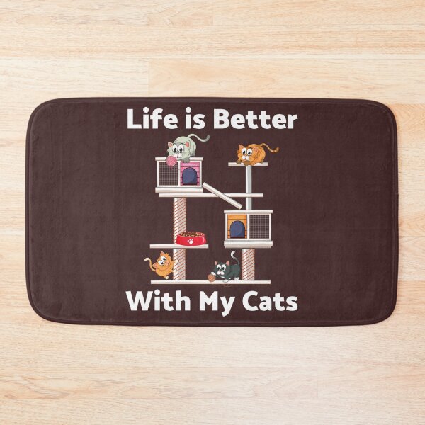 Item preview, Life is better with cat   designed and sold by MICKEYdesignss.