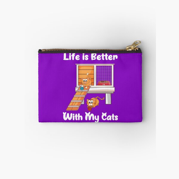 Item preview, Life is better with cat    designed and sold by MICKEYdesignss.
