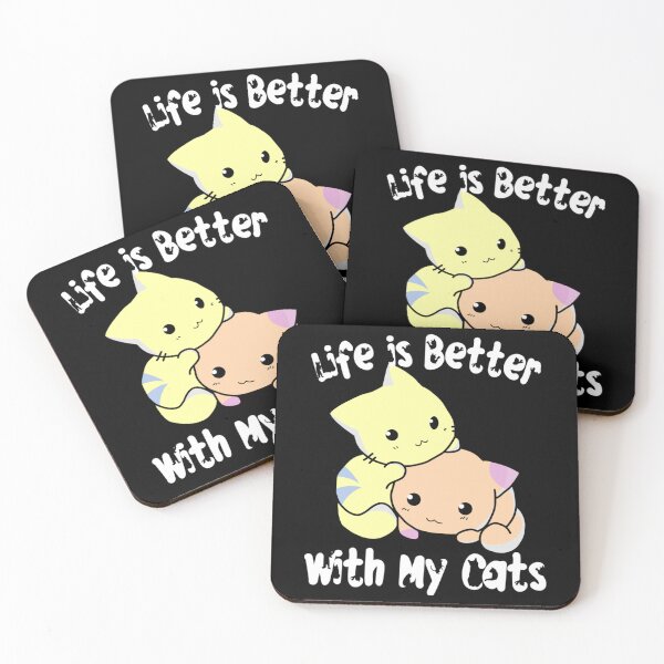 Item preview, Life is better with cat   designed and sold by MICKEYdesignss.