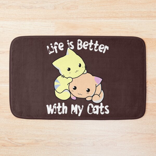 Item preview, Life is better with cat   designed and sold by MICKEYdesignss.