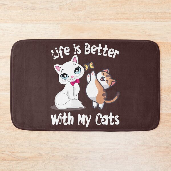 Item preview, Life Is Better With Cats     designed and sold by MICKEYdesignss.