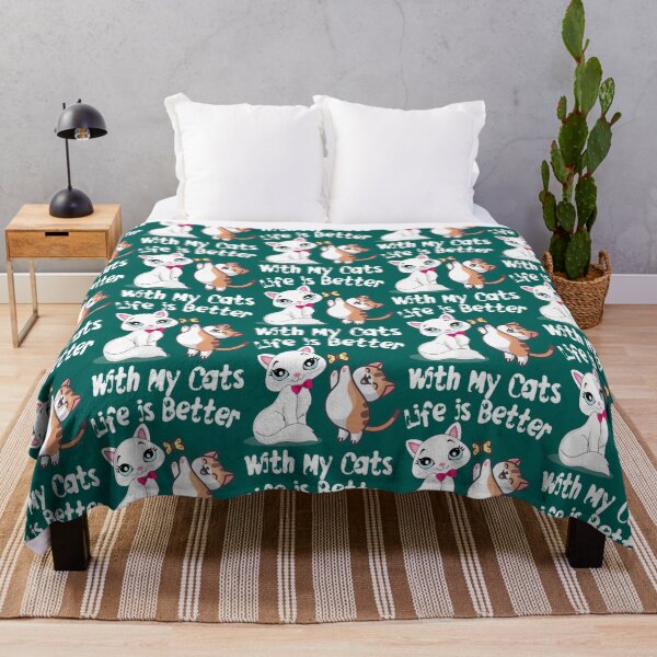 Item preview, Life Is Better With Cats     designed and sold by MICKEYdesignss.