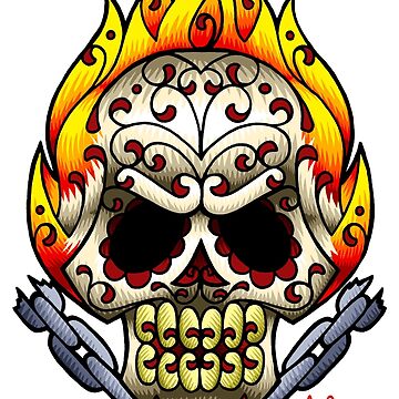 Artwork thumbnail, Ghost Rider Sugarskull by Joby Cummings