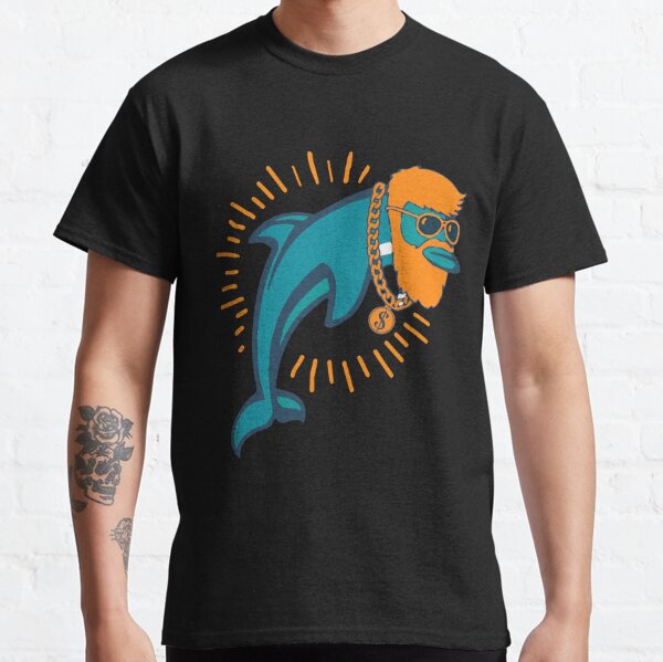 Miami Dolphins TShirt, Trendy Vintage Retro Style NFL Unisex