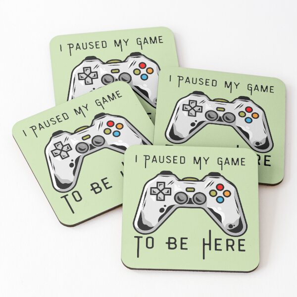 Item preview, I Paused My Game To Be Here designed and sold by RedTomasB.