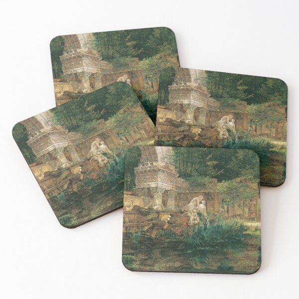 Item preview, Ferdinand Waldmuller. The Roman ruins of Schönbrunn. designed and sold by likiska.