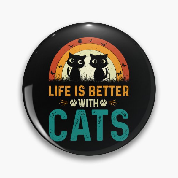 Item preview, Life Is Better With Cats, Cat Life Is Perfect, Grumpy Old Man -  Funny   designed and sold by MICKEYdesignss.
