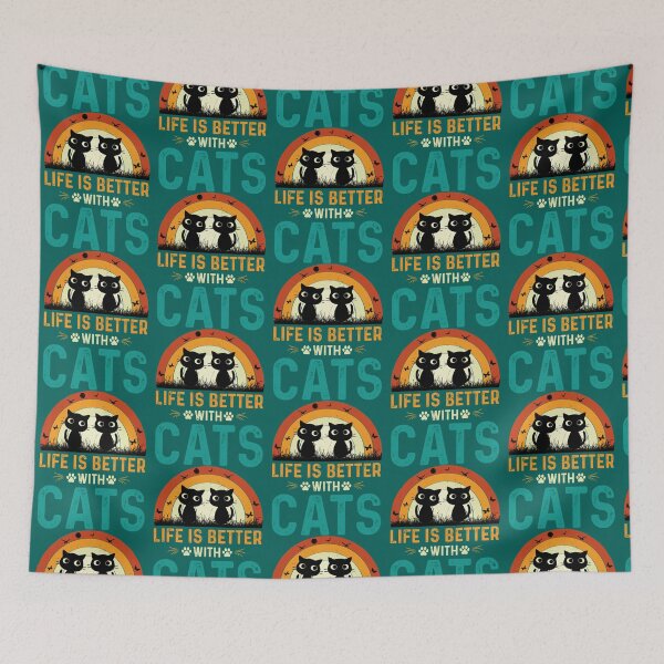 Item preview, Life Is Better With Cats, Cat Life Is Perfect, Grumpy Old Man -  Funny   designed and sold by MICKEYdesignss.