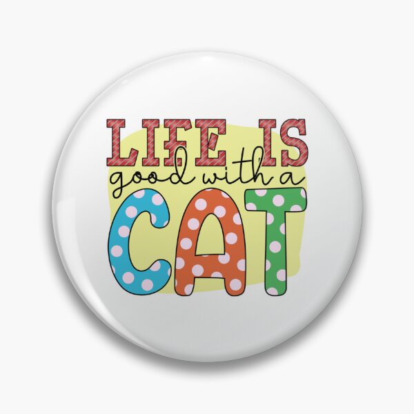 Item preview, Life Is Good With A Cat, Cat Life Is Perfect, Grumpy Old Man -  Funny   designed and sold by MICKEYdesignss.